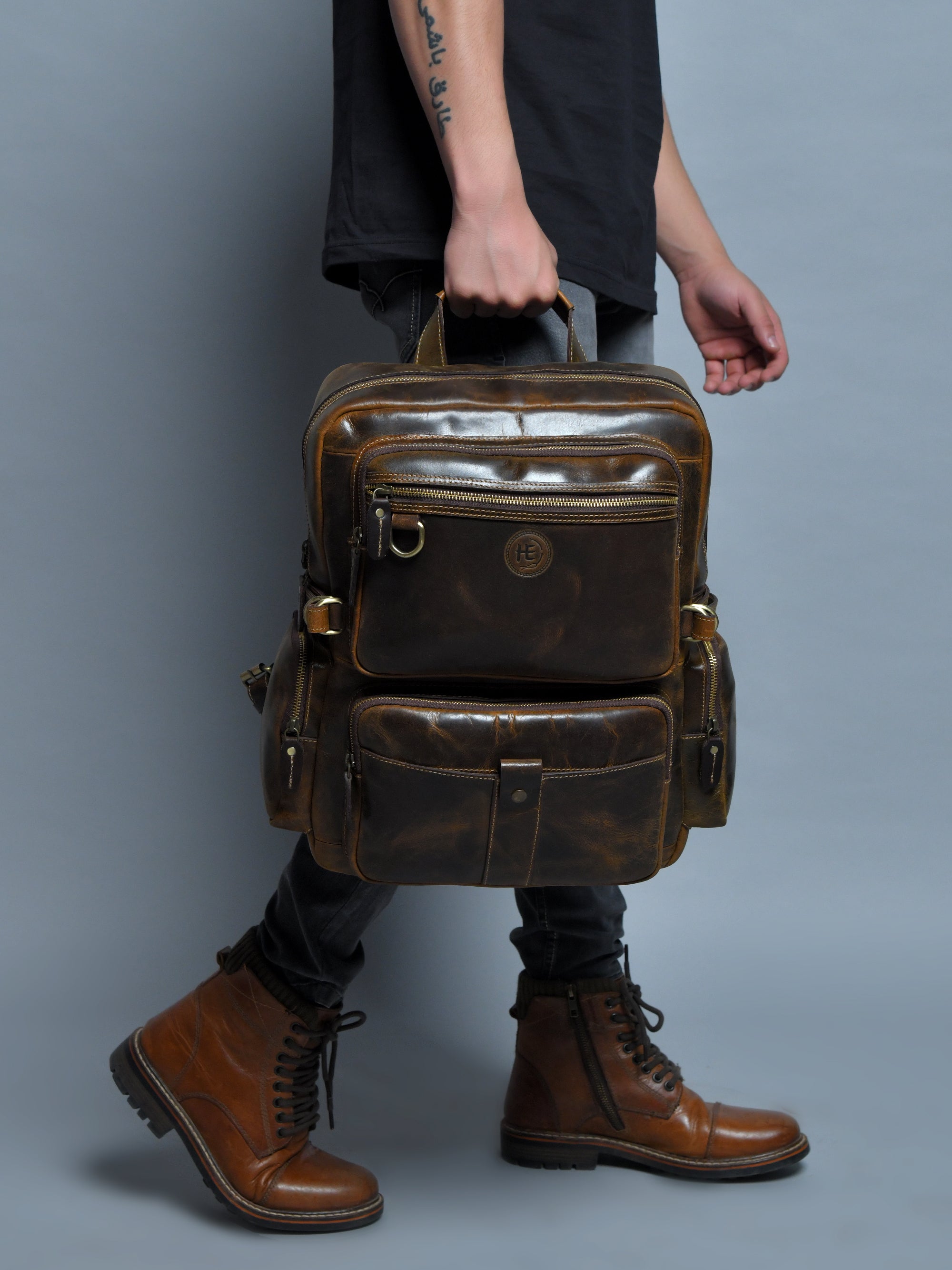 Ranger Vintage Leather Backpack